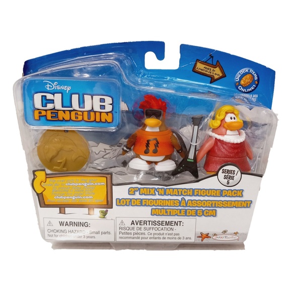 RARE DISNEY CLUB PENGUIN Lot ALL NEW IN BOXES- Snow Trekker Spaceship & 6 Mix Ma - Picture 4 of 10